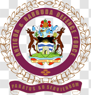 Antigua And Barbuda Defence Force - Antigua & Barbuda Defence Force Emblem Transparent PNG
