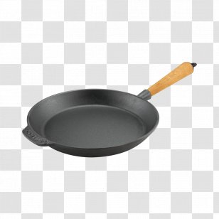 Frying Pan Cast Iron Cast-iron Cookware Handle Induction Cooking - Food Transparent PNG