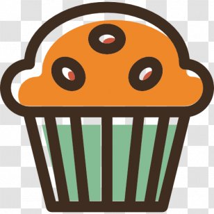 Cupcake Muffin Bakery Icon - Cake Decorating - A Transparent PNG
