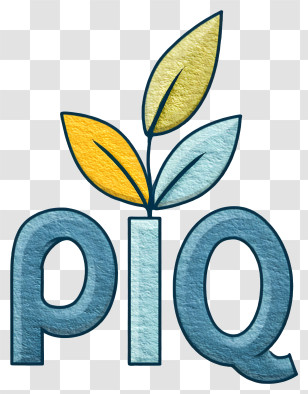 PÍq Logo - PIQ Leaf Eco Logo Transparent PNG