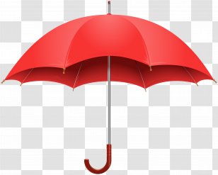 Umbrella Red Clip Art Transparent PNG