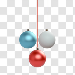 Christmas Ball - Colorful Ornament Balls For Christmas Tree Transparent PNG