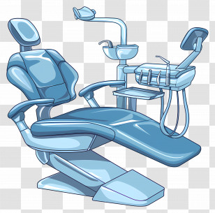 Dentist Chair - Modern Dentist Chair Illustration Transparent PNG