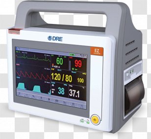 Monitoring Vital Signs Computer Monitors Pulse Oximetry Blood Pressure - Technology - Ambulance Stretcher Parts Transparent PNG