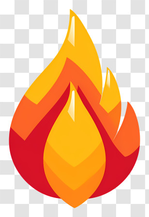 Flammable Symbol - Fire Flame Illustration Transparent PNG