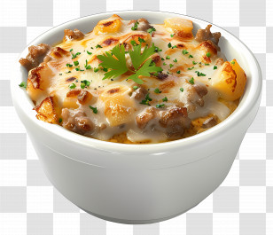 African Food - Baked Dish In Bowl Transparent PNG