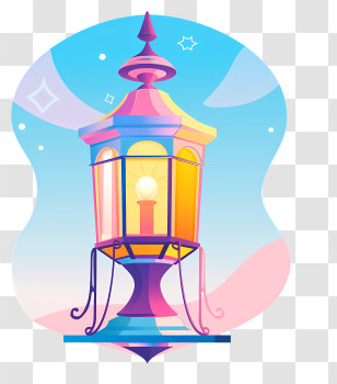 Light - Colorful Decorative Lantern Transparent PNG