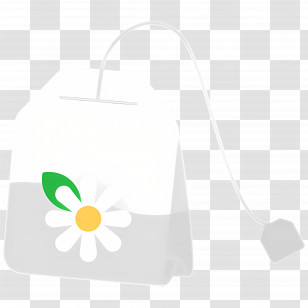 Tea Bag - Herbal Tea Bag With Flower Transparent PNG