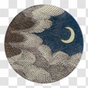 New Moon Crescent Lunar Phase Eclipse - Decoupage - European Transparent PNG