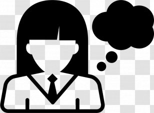 Woman Download - Black Transparent PNG