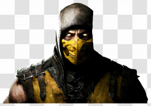 Scorpion - Masked Warrior Character Transparent PNG