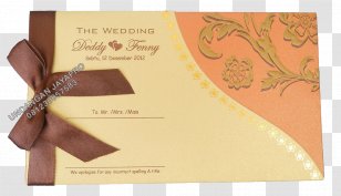 Wedding Invitation Paper Printing Press Envelope - Typesetting - Undangan Pernikahan Transparent PNG