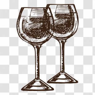Red Wine Glass Euclidean Vector - Wineglass Transparent PNG