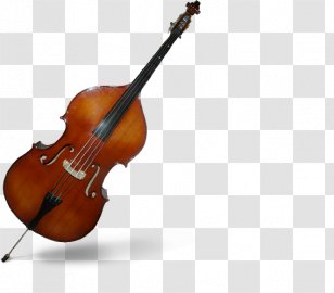 Bass Violin Double Violone Viola Tololoche - Cello Transparent PNG