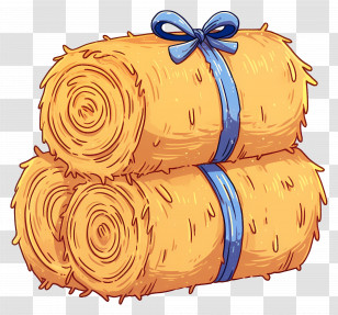 Hay Bale - Bales Of Hay Illustration Transparent PNG