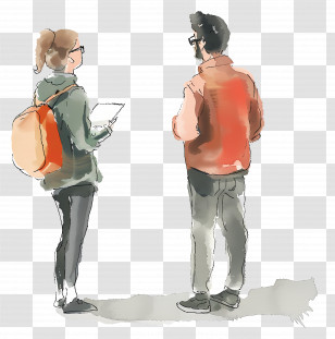 Coaching Student - People Talking And Interacting Transparent PNG