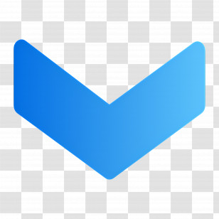 Arrow Symbol - Blue Arrow Symbol For Indication Transparent PNG