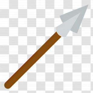 Bow Arrow - Arrowhead Spear Illustrating Ancient Weapon Transparent PNG