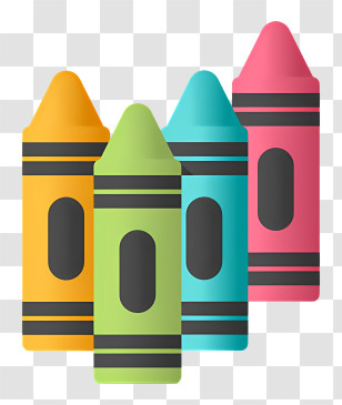 Coloring Pencils - Colorful Crayons For Drawing Transparent PNG