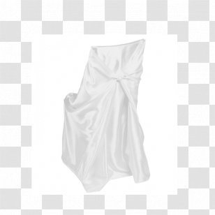 Dress Shoulder Silk Satin Universal - Neck - Folding Chair Transparent PNG