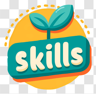 Skills Logo - Skills Growth Badge Transparent PNG