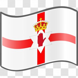 Flag Of England Northern Ireland Georgia - Brand - Saint Patricks Transparent PNG