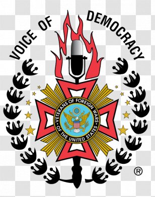 Voice Of Democracy Veterans Foreign Wars Scholarship Education - Student Transparent PNG