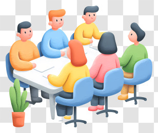 Business Investor Meeting - Group Meeting Discussion Transparent PNG