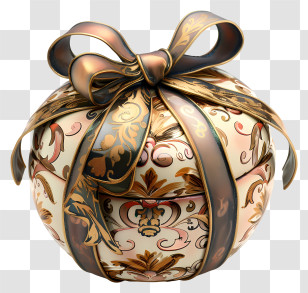 Mothers Day Gift - Decorative Ball With Ribbon Transparent PNG