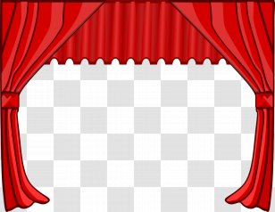 Theatre Cinema Theater Drapes And Stage Curtains Clip Art - Drawing - Movie Transparent PNG