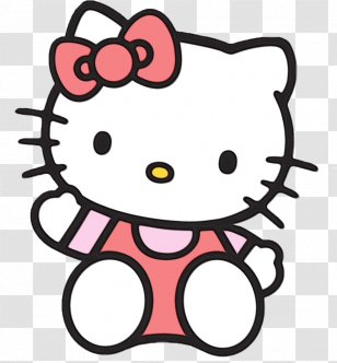 Hello Kitty My Melody Sanrio Clip Art - Silhouette - Cartoon 