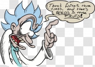 Cartoon Morty Smith Fan Art Drawing - Flower - Lotus Seeds Transparent PNG