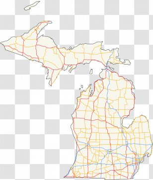 Michigan State Trunkline Highway System U.S. Route 23 In US Interstate - Federal Aid Act Of 1956 - Road Transparent PNG
