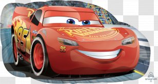 Lightning McQueen Jackson Storm Cars Balloon Cruz Ramirez - 3 Transparent PNG