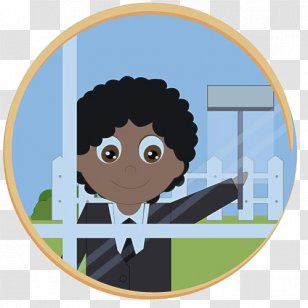 Window Black Hair - Hair, Big Eyes, Children Clean Windows Transparent PNG