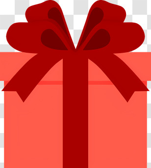 Icon - Adorable Gift Box Wrapped With Ribbon For Special Occasions Transparent PNG