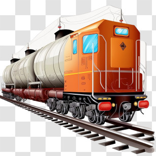 Freight Train
 - Freight Transport Train Illustration Transparent PNG