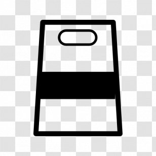 Paper Bag Shopping Bags & Trolleys - Barcode Scanners Transparent PNG