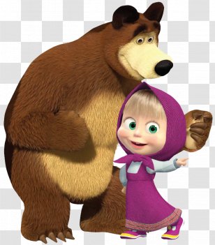 Masha And The Bear Clip Art - Transparent Image Transparent PNG