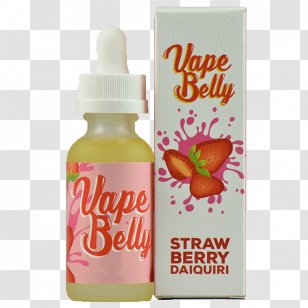 Electronic Cigarette Aerosol And Liquid Daiquiri Juice Strawberry Transparent PNG