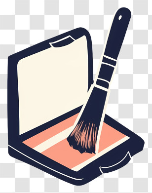 Makeup Brush - Makeup Kit With Brush Transparent PNG