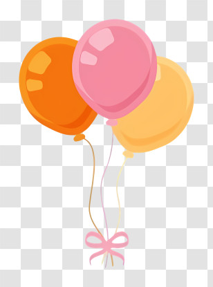 Balloons - Colorful Balloons For Party Decoration Transparent PNG