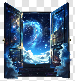 Door - Open Door To The Galaxy Transparent PNG