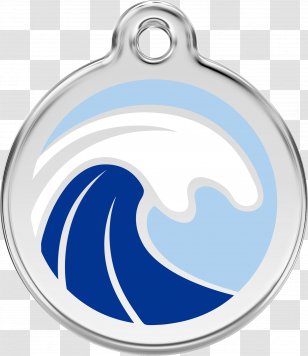 Bernese Mountain Dog Dingo Cat Pet Tag - Electric Blue - Name Transparent PNG