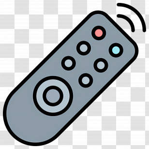 Remote Controls - Simple Remote Control Icon Design Transparent PNG