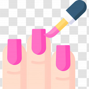 Nail Salons - Nail Polish Icon Transparent PNG