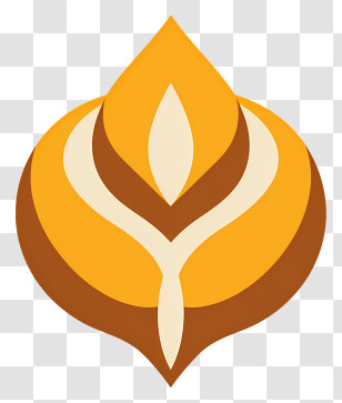 Human Centered Logo - Autumn Leaf Symbol Transparent PNG