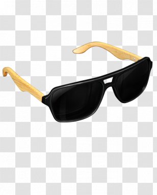 Goggles Sunglasses - Personal Protective Equipment - Bamboo Material Transparent PNG
