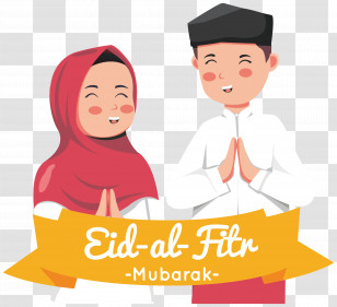 Eid Ul Adha - Eid-al-Fitr Mubarak Greeting Transparent PNG