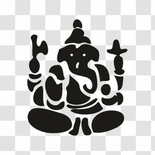 Ganesha Ganesh Chaturthi Hinduism Om - Symmetry Transparent PNG